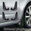 4pcs Universal Mud Flaps Mudguards Splash Guards For Car Suv Sedan --- 4