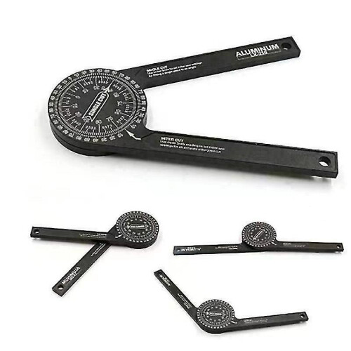Miter Saw Protractor 7 Inch Aluminum Protractor Angle Finder 2