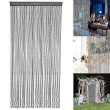 (Black) 2023 New Upgrade Hanging Beaded Curtains String Curtain Panels Door Fly Screen Room Divider Net Big Discount 42%