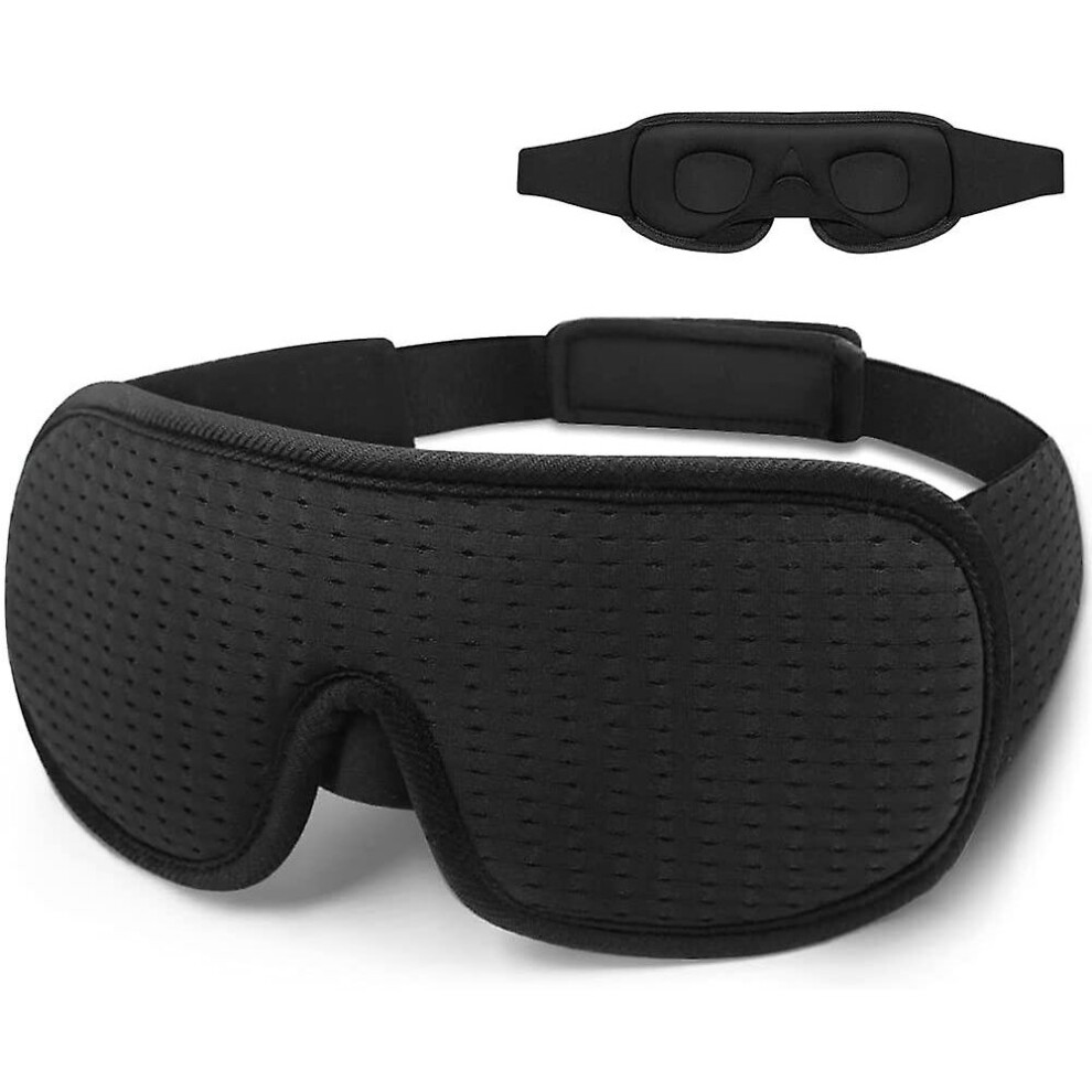 Light Sleep Eye Mask For Men Women, 3D Contoured Cup Sleeping Mask