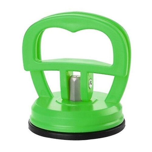 (light green) 2pcs Suction Cup Dent Puller Handle Lifter Car Dent Puller Remover For Car Dent Repair, Glass, Tile, Mirror 2