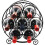 Metal 7 Bottles Wine Rack, Freestanding Tabletop Wine Holder 3