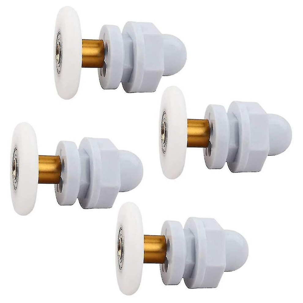 4 Pieces Shower Door Wheel 25mm Shower Door Rollers Shower Rollers Shower Door Roller Roller Caster Shower Door Runners-image-OPC-PCJYYD2-NEW