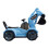 (Blue) Sliding Excavator Car Kids With Lights 1