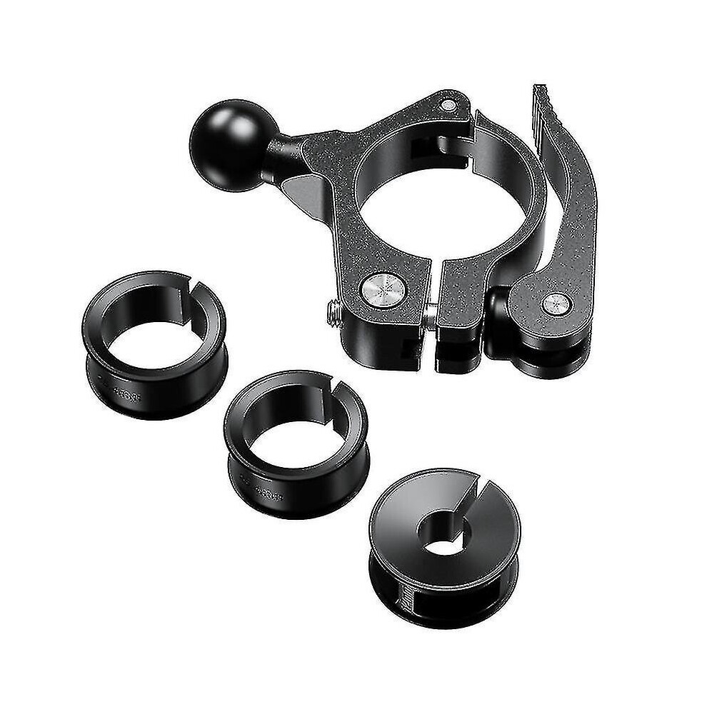 17Mm 25Mm Aluminum Ball Head Adapter Motorcycle Handlebar 1 Inch Base Mount Holder Bike Bicycle Riding Clip Gps Bracket 9172662363562