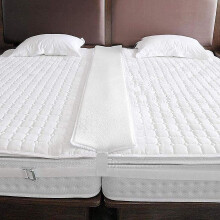 Bed Bridge Mattress Connector Twin To King Converter Kit Metal Bed Gap Filler Two Single Mattress Co
