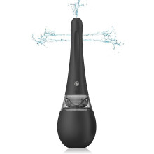 Automatic Electric Douche Enema Bulb, Rechargeable Cleansing System With 3 Intensities Modes 5 Sprinklers, Waterproof Silicone Cleaner Kit Compatible