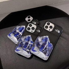 (For iPhone11 pro max) The Luxury N-norths Winter Down Jacket F-faces Phone Cases For Iphone 14 13 12 11 Pro Max Back Cover