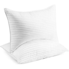 Beckham Hotel Collection Bed Pillows For Sleeping - Queen Size, Set Of 2 - Cooling, Luxury Gel Pillow For Back, Stomach Or Side Sleepers