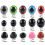 560pcs Plastic Safety Eyes And Noses For Amigurumi Crochet Crafts Dolls Stuffed Animals And Teddy Bear, Multiple 5