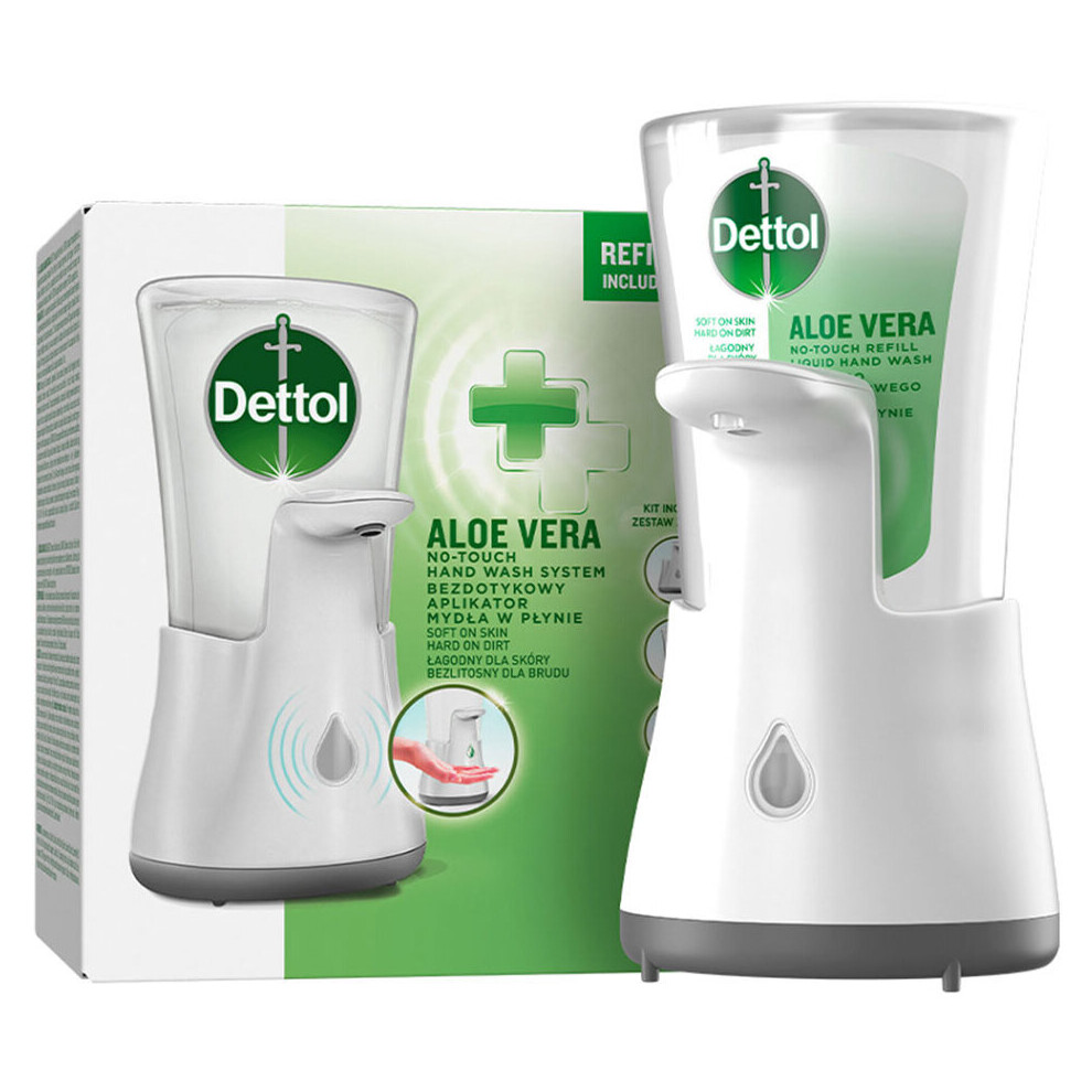 DETTOL No Touch soap dispenser + 250ml Refill