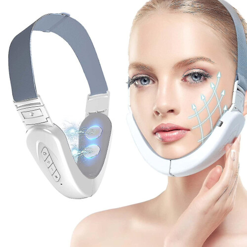 Double Chin Reducer Machine, Ems Face Lifting Machine, Electric V-face Shaping Beauty Belt, Firming Facial Massager Hk