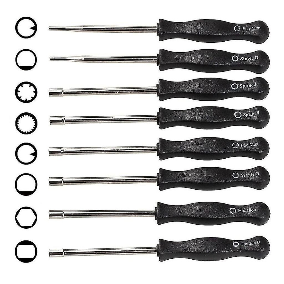 8 Different Carburetor Screwdrivers, Carburetor Adjustment Tool Set Carburetor Adjustment For 2 Cycle Engines 9172662373493