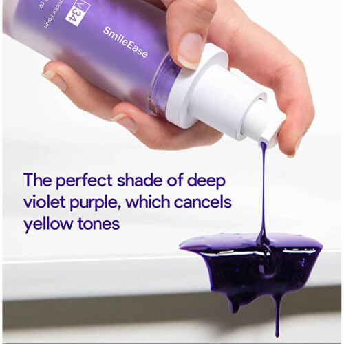 1pc, White Teeth Toothpaste V34 Purple Bottle 2