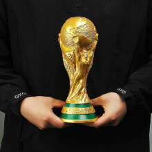 (27cm 10.3 inches) 2022 Fifa World Cup Qatar Replica Trophy 8.2/10.3 Inches - Own A Collective Version Of World Soccer's Biggest Price