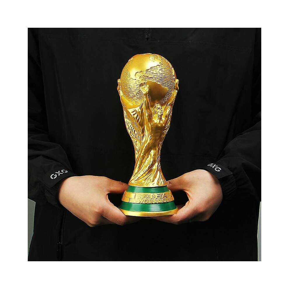 (27cm 10.3 inches) 2022 Fifa World Cup Qatar Replica Trophy 8.2/10.3 Inches - Own A Collective Version Of World Soccer's Biggest Price