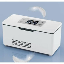 Portable Insulin Cooler Refrigerated Box Lcd Display Insulin Cooler Case Reefer Car Small Refrigerator Mini Cold Boxes Portable Drug Reefer Mini Drug
