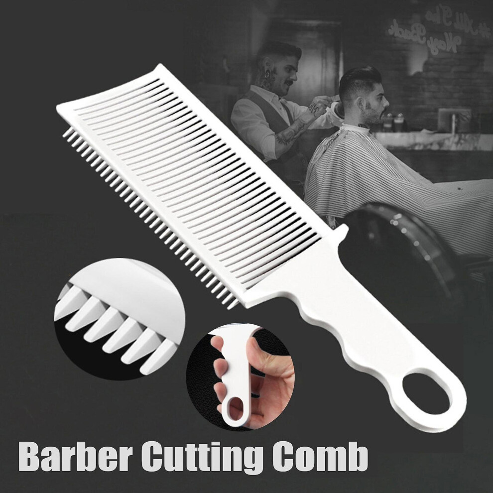Unisex Not,Specified Hot Comb Barber Fade Comb, Barber Cutting Comb Heat-Proof Clipper Comb Blending Flat Top Comb For Men Salon Styling Tools