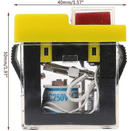Kjd6 5e4 250v Waterproof Electromagnetic Switch Magnetic Start Button Power-off Protection Self-locking Switch Kjd20 1