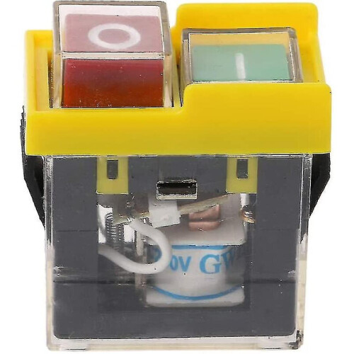 Kjd6 5e4 250v Waterproof Electromagnetic Switch Magnetic Start Button Power-off Protection Self-locking Switch Kjd20 2