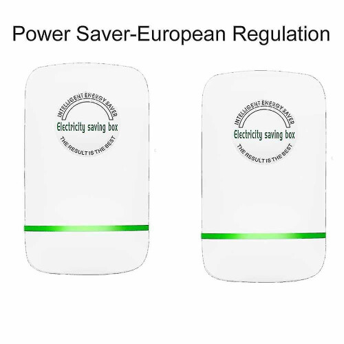 Energy Saver Power Saver Box Home Office Market Equipment Electric Smart (2 Pack)