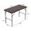 Living And Home (Brown) Rectangular Rattan Plastic Folding Table 6