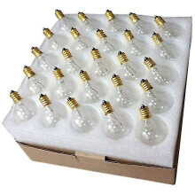 25x G40 Compatible Bulb E12 7w Compatible String Lights