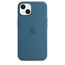 (Blue Jay) Silicone Case With Magsafe For Iphone 13 Mini Phone Case