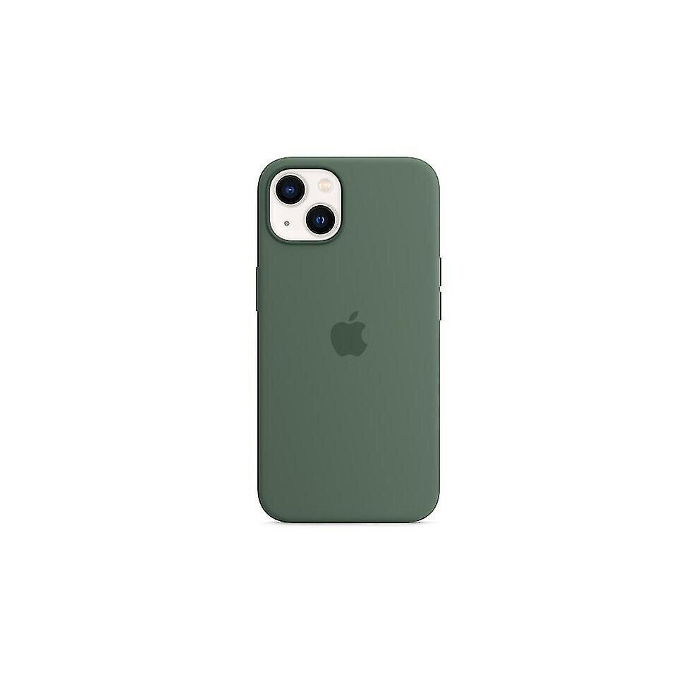(Eucalyptus) Silicone Case With Magsafe For Iphone 13 Mini Phone Case