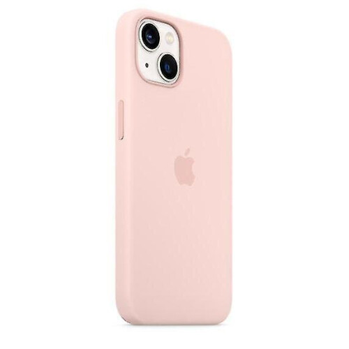 (Chalk Pink) Silicone Case With Magsafe For Iphone 13 Mini Phone Case 1