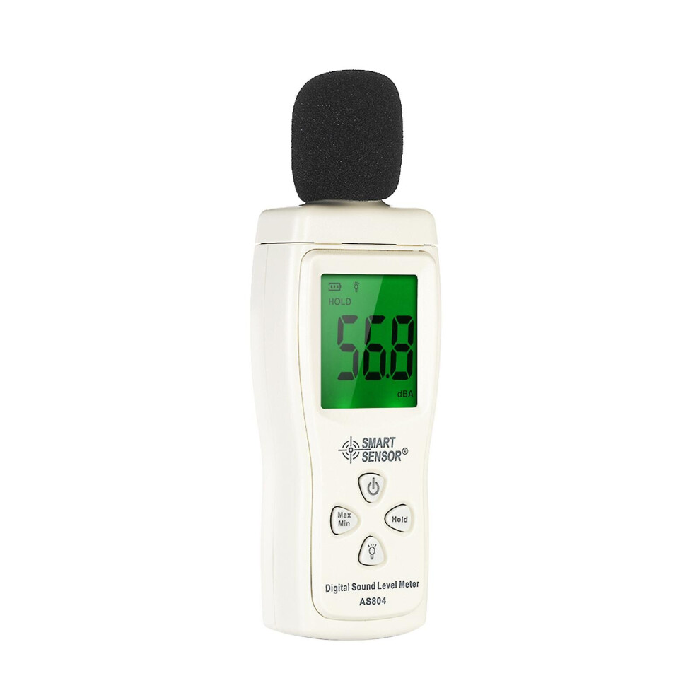 Mini Digital Sound Level Meter Lcd Display Noise Meter Noise Measuring Instrument Decibel Tester 30-130Dba 9172662392517