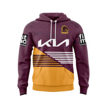 (Home, L) 2023 Broncos Rugby Home and Away Hoodie Men's Sportswear Hoodie