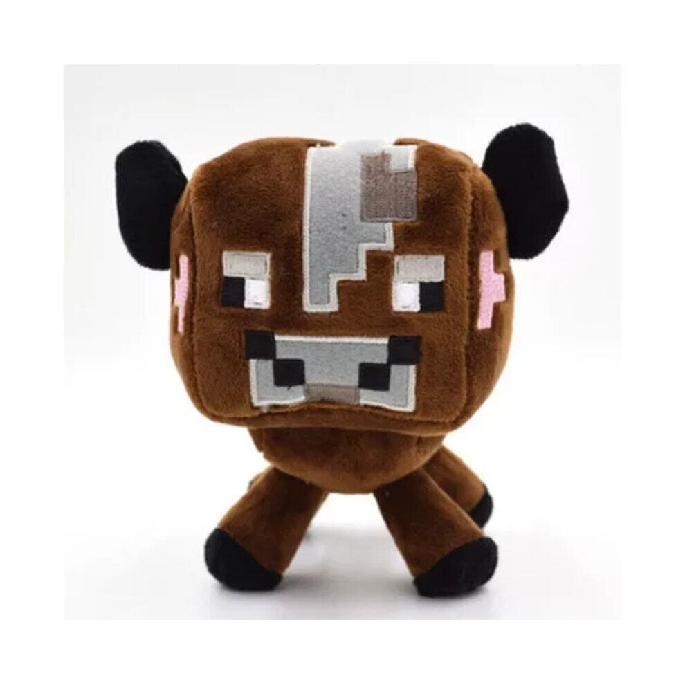 (16cm Brown Cow) Minecraft Series Stuffed Animals