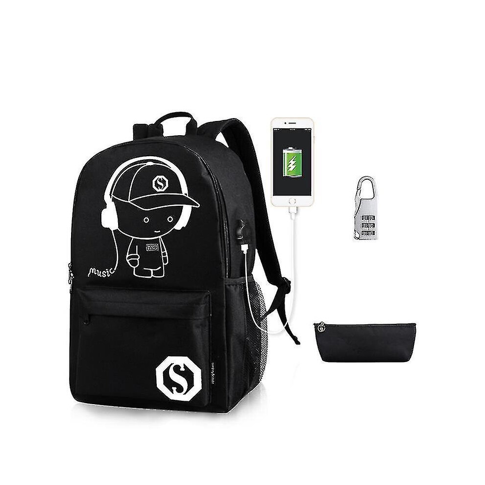 Student Bag Backpack Computer Bag With Usb With Anti-theft Lock-image-OPC-PCJZX68-NEW