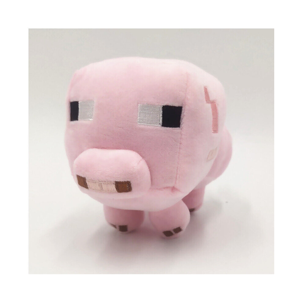 Photos - Other Toys  Minecraft Series Stuffed Animals(16cm Pink pig)