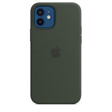 (Dark green) Silicone Phone Case With Magsafe For Iphone 12