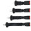 2 Packs Car Seat Belt Extender Adjustable Car Extender (36cm, Black) 4