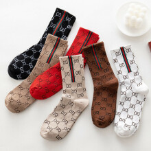 6Pairs/Pack Ladies Women Knitted Cotton Casual Sport Running Socks Breathable