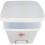 Square Dust Bin Pedalina White 4.5L 3