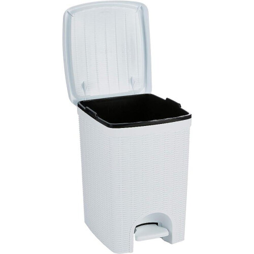 waste bin Elegance 20 litres 30,5 x 39 cm white 1