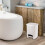 Square Home Kitchen Pedal Bin 20L White 2