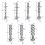 Stainless Steel Hollow Penis Plug (11mm) 4
