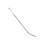 Curved Stainless Steel Urethral Dilator 3