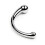 Deluxe Double Ended Stainless Steel Anal Hook (Large) 1