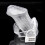Torment Commander Male Chastity Cage (Clear, Large) 1