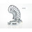 Stainless Steel Spiral Chastity Cage (45mm) 5