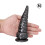 Octopussy Monster Tentacle Swirl Dildo (Black, Medium) 1