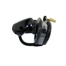 Short Soft Black Cock Cage (3 Inch)