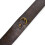 Brown Leather Collar with a Loop Handled Leash 4
