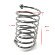 40mm Spiral Stainless Steel Cock Ring